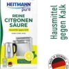 HEITMANN Pure Ontkalker- Citroenzuur Ontkalker, Natuurvriendelijke Kalkreiniger Voor Een Hygiënische Reiniging - Poeder, 1x 350 G -Schoonmaakmiddelen 1023x1200