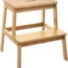 5Five - Bamboe Keukentrapje/opstapje Met 2 Treden 47 Cm - Keuken/badkamer Krukjes 2 5Five - Bamboe Keukentrapje/opstapje Met 2 Treden 47 Cm - Keuken/badkamer Krukjes -Schoonmaakmiddelen 1064x1200