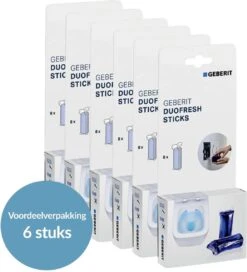 Geberit DuoFresh Sticks - 48 Stuks - Voordeelverpakking - Toilet/WC Blokjes Inbouwreservoir 19 Geberit DuoFresh Sticks - 48 Stuks - Voordeelverpakking - Toilet/WC Blokjes Inbouwreservoir -Schoonmaakmiddelen 1091x1200 2