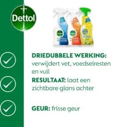 Dettol - 1,5L Allesreiniger Spray Power & Fresh - Badkamer 1x500 Ml Keuken 1x500ml Citrus 1x500ml - Voordeelverpakking -Schoonmaakmiddelen 1125x1200 1