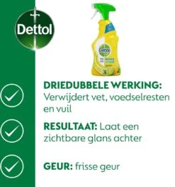 Dettol - Power & Fresh - Allesreinger Spray - Citrus - 6 X 500 Ml -Schoonmaakmiddelen 1126x1200