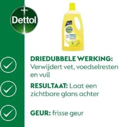 Dettol - Power & Fresh - Allesreiniger - Citrus - 8 X 1 Liter -Schoonmaakmiddelen 1149x1200