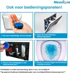 Needum Toiletblokjes Voor Inbouwreservoirs - WC Blokjes - Toiletblokken In Een Voordeelverpakking - 12 Stuks 18 Needum Toiletblokjes Voor Inbouwreservoirs - WC Blokjes - Toiletblokken In Een Voordeelverpakking - 12 Stuks -Schoonmaakmiddelen 1155x1200 1