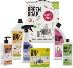 Marcel's Green Soap Dinner Pack - 1 X 1 Box -Schoonmaakmiddelen 1200x1116