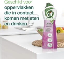Cif CleanBoost Cream Pink Schuurmiddel - 8 X 750 Ml - Voordeelverpakking 14 Cif CleanBoost Cream Pink Schuurmiddel - 8 X 750 Ml - Voordeelverpakking -Schoonmaakmiddelen 1200x1118 1
