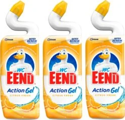 Wc Eend Citrus Toilet Reiniger 3 X 750ml