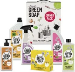 Marcel's Green Soap Dinner Pack - 1 X 1 Box -Schoonmaakmiddelen 1200x1150