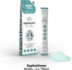SophieGreen Eco-Refill Pakket; Allesreiniger Blue Rebel En Orange Patchouli, +Keukenreiniger + Badkamerreiniger (4x2 Navulling= 8 X750ml) -Schoonmaakmiddelen 1200x1160 1