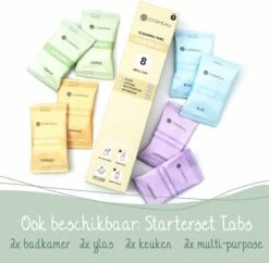 Cosmeau Schoonmaakmiddel Tabletten Cleaning Tabs Schoonmaak Tabs - Keukenreiniger - Badkamerreiniger Sanitair- Glasreiniger 21 Cosmeau Schoonmaakmiddel Tabletten Cleaning Tabs Schoonmaak Tabs - Keukenreiniger - Badkamerreiniger Sanitair- Glasreiniger -Schoonmaakmiddelen 1200x1174