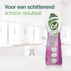 Cif CleanBoost Cream Pink Schuurmiddel - 8 X 750 Ml - Voordeelverpakking 15 Cif CleanBoost Cream Pink Schuurmiddel - 8 X 750 Ml - Voordeelverpakking -Schoonmaakmiddelen 1200x1199 3