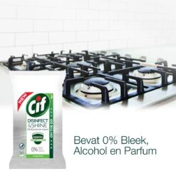 Cif Disinfect & Shine Wipes Original Desinfectie Schoonmaakdoekjes - 12 X 30 Doekjes - Voordeelverpakking 23 Cif Disinfect & Shine Wipes Original Desinfectie Schoonmaakdoekjes - 12 X 30 Doekjes - Voordeelverpakking -Schoonmaakmiddelen 1200x1200 175