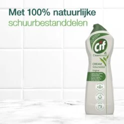 Cif CleanBoost Cream Original Schuurmiddel - 8 X 750 Ml - Voordeelverpakking -Schoonmaakmiddelen 1200x1200 183