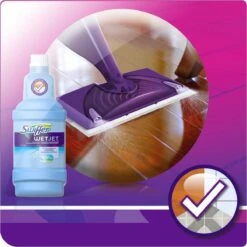 Swiffer WetJet Alles-In-Een Dweilsysteem Reinigingsmiddel - 1.25 Liter -Schoonmaakmiddelen 1200x1200 262