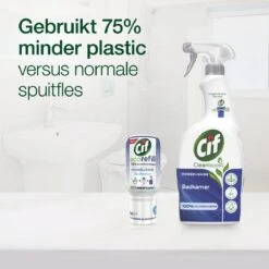 Cif CleanBoost Power & Shine Badkamer Spray - 6 X 750 Ml - Voordeelverpakking -Schoonmaakmiddelen 1200x1200 267