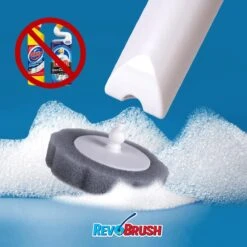 RevoBrush 28x Crystal Clean Foaming Pads Navulling - WC Borstel Met Houder Vrijstaand 13 RevoBrush 28x Crystal Clean Foaming Pads Navulling - WC Borstel Met Houder Vrijstaand -Schoonmaakmiddelen 1200x1200 32