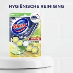 Glorix Power 5 Toiletblokken - Citroen - 9 Stuks - Voordeelverpakking 14 Glorix Power 5 Toiletblokken - Citroen - 9 Stuks - Voordeelverpakking -Schoonmaakmiddelen 1200x1200 337