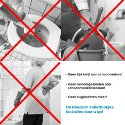 Needum Toiletblokjes Voor Inbouwreservoirs - WC Blokjes - Toiletblokken In Een Voordeelverpakking - 12 Stuks 13 Needum Toiletblokjes Voor Inbouwreservoirs - WC Blokjes - Toiletblokken In Een Voordeelverpakking - 12 Stuks -Schoonmaakmiddelen 1200x1200 344