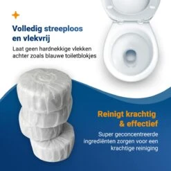Witte Toiletblokjes Voor Inbouwreservoir Voor O.a Geberit En Grohe - 25 Stuks - Met Lavendel - Vlekvrij - Stortbakblokjes 12 Witte Toiletblokjes Voor Inbouwreservoir Voor O.a Geberit En Grohe - 25 Stuks - Met Lavendel - Vlekvrij - Stortbakblokjes -Schoonmaakmiddelen 1200x1200 357