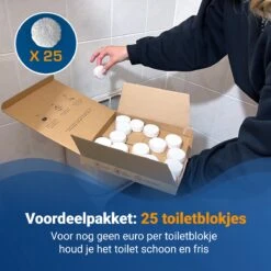 Witte Toiletblokjes Voor Inbouwreservoir Voor O.a Geberit En Grohe - 25 Stuks - Met Lavendel - Vlekvrij - Stortbakblokjes 14 Witte Toiletblokjes Voor Inbouwreservoir Voor O.a Geberit En Grohe - 25 Stuks - Met Lavendel - Vlekvrij - Stortbakblokjes -Schoonmaakmiddelen 1200x1200 359