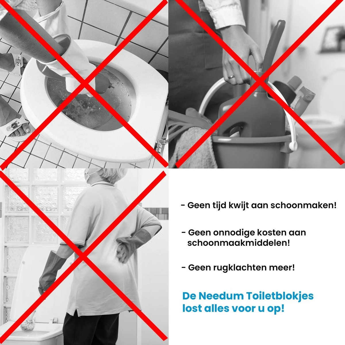 Needum ® Toiletblokjes Voor Inbouwreservoirs – WC-blokjes – Toiletblokken In Een Voordeelverpakking – 30 Stuks 5 Needum ® Toiletblokjes Voor Inbouwreservoirs – WC-blokjes – Toiletblokken In Een Voordeelverpakking – 30 Stuks - Afbeelding 3