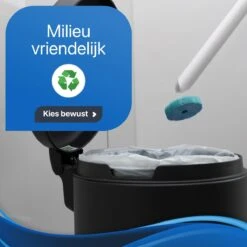 RevoBrush 28x Ocean Breeze Foaming Pads Navulling - WC Borstel Met Houder Vrijstaand -Schoonmaakmiddelen 1200x1200 76