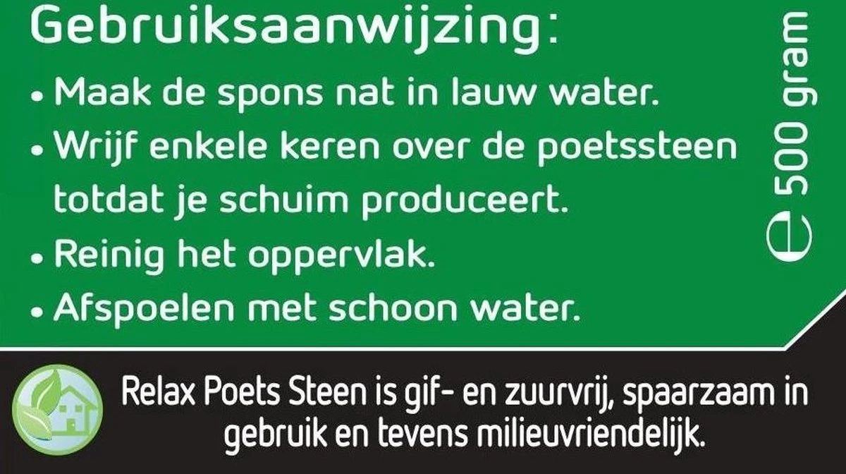 Merkloos Witte Poets Steen. Reinigingsmiddel. Reinigt, Beschermd En Polijst In 1 Handeling. 5 Merkloos Witte Poets Steen. Reinigingsmiddel. Reinigt, Beschermd En Polijst In 1 Handeling. - Afbeelding 3