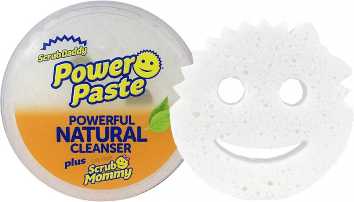The Orginal Scrub Daddy Power Paste Schoonmaakmiddel Incl. Original Scrub Mommy Wit 3 The Orginal Scrub Daddy Power Paste Schoonmaakmiddel Incl. Original Scrub Mommy Wit