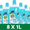 Dettol - Power & Fresh - Allesreiniger - Katoenfris - 8 X 1 Liter -Schoonmaakmiddelen 1200x725