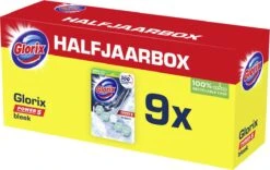 Glorix Power 5 Bleek Toiletblokken - 9 Stuks - Voordeelverpakking 17 Glorix Power 5 Bleek Toiletblokken - 9 Stuks - Voordeelverpakking -Schoonmaakmiddelen 1200x760 2
