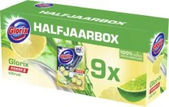 Glorix Power 5 Toiletblokken - Citroen - 9 Stuks - Voordeelverpakking 17 Glorix Power 5 Toiletblokken - Citroen - 9 Stuks - Voordeelverpakking -Schoonmaakmiddelen 1200x762
