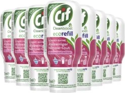 Cif CleanBoost Power & Shine Allesreiniger Ecorefill Capsules - 10 X 70 Ml - Voordeelverpakking 10 Cif CleanBoost Power & Shine Allesreiniger Ecorefill Capsules - 10 X 70 Ml - Voordeelverpakking -Schoonmaakmiddelen 1200x895