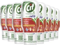 Cif CleanBoost Power & Shine Keuken Ecorefill Capsules - 10 X 70 Ml - Voordeelverpakking -Schoonmaakmiddelen 1200x900 1