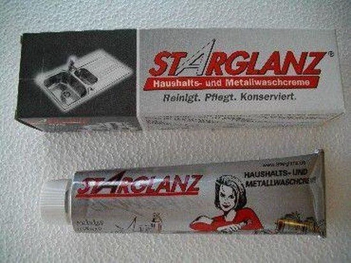 STARGLANZ 150 Ml - RVS Reiniger - Professioneel - Poetsmiddel 2 STARGLANZ 150 Ml - RVS Reiniger - Professioneel - Poetsmiddel
