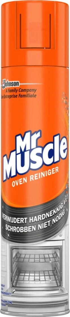 Mr Muscle Ovenreiniger Spray - 3 X 300 Ml - Voordeelverpakking -Schoonmaakmiddelen 268x1200