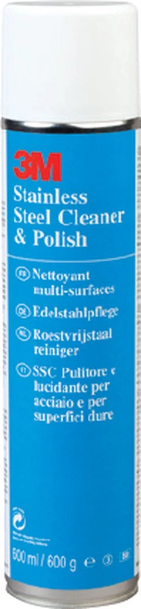 3M RVS Reiniger - 600 Ml 15 3M RVS Reiniger - 600 Ml - Afbeelding 13