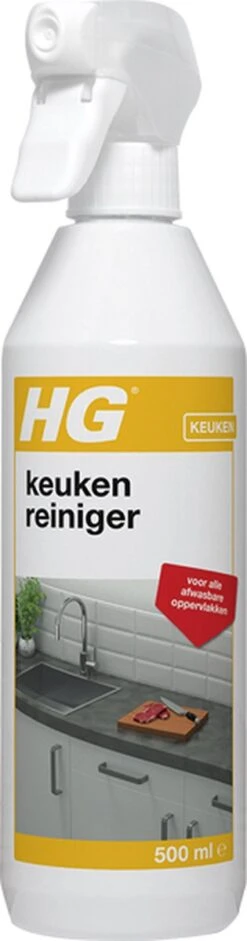 HG Keuken Reiniger - 500ml - Effectief En Hygiënisch - Voor Alle Afwasbare Oppervlakken 11 HG Keuken Reiniger - 500ml - Effectief En Hygiënisch - Voor Alle Afwasbare Oppervlakken -Schoonmaakmiddelen 315x1200 1