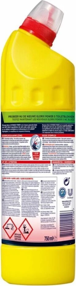 8x Glorix Bleek Original 750 Ml -Schoonmaakmiddelen 319x1200