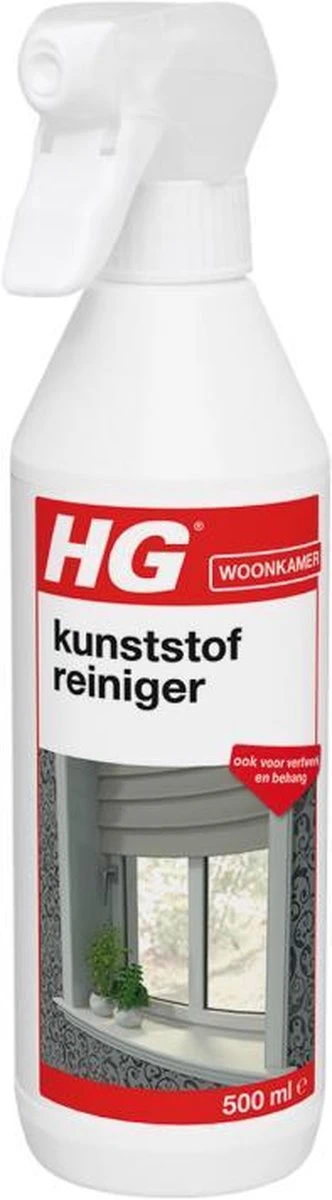 HG Kunststof Reiniger - 500ml - Intensieve Reiniger 4 HG Kunststof Reiniger - 500ml - Intensieve Reiniger - Afbeelding 2