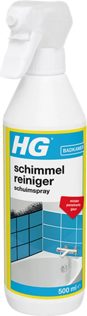 HG Schimmel Reiniger Schuimspray - 2 Stuks ! 3 HG Schimmel Reiniger Schuimspray - 2 Stuks !