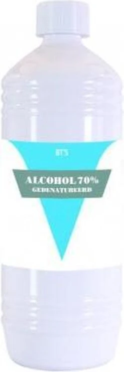 BTS 70% Gedenatureerde Alcohol 1000ML -Schoonmaakmiddelen 401x1200 1