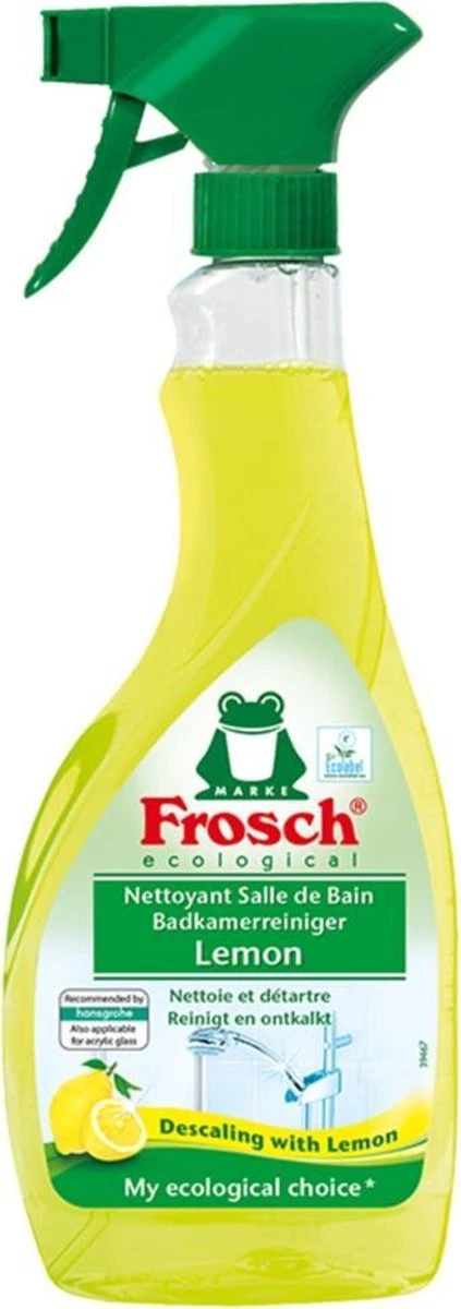 8x Frosch Badkamereiniger Lemon 500 Ml 3 8x Frosch Badkamereiniger Lemon 500 Ml