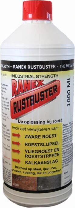 Ranex Rustbuster - Roestverwijderaar 1 Liter -Schoonmaakmiddelen 433x1200 1