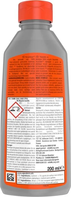 Mr. Muscle - Cera-Fix Voor Keramische - Halogeen En Inductie Kookplaten - Kookplaatreiniger - 2 X 200 Ml -Schoonmaakmiddelen 435x1200 4