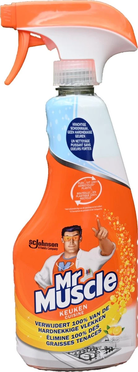 3 X Mr Muscle Keuken Reiniger Spray - Keukenreiniger - 3 X 500ml 5 3 X Mr Muscle Keuken Reiniger Spray - Keukenreiniger - 3 X 500ml - Afbeelding 3