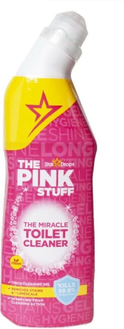 The Pink Stuff The Miracle Toilet Cleaner - Toiletreiniger - 750ml -Schoonmaakmiddelen 452x1200 1