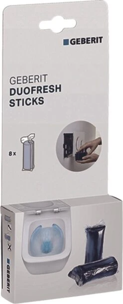 Geberit DuoFresh Sticks - 96 Stuks - Voordeelverpakking - Toilet/WC Blokjes Inbouwreservoir -Schoonmaakmiddelen 484x1200 2