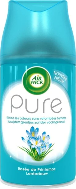 Air Wick Freshmatic Automatische Spray - Luchtverfrisser - Pure Lentedauw Navulling - 3 Stuks -Schoonmaakmiddelen 484x1200 4