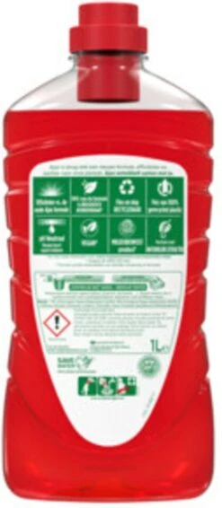 Ajax® Ajax Allesreiniger Fete De Fleur Rode Bloemen 1 Liter -Schoonmaakmiddelen 524x1200