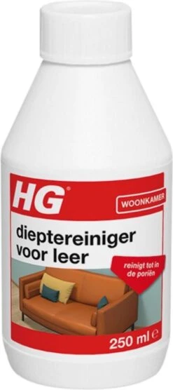 HG Dieptereiniger Voor Leer - 250 Ml - Reinigt Tot In De Poriën -Schoonmaakmiddelen 533x1200 2
