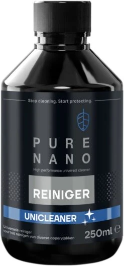 PURE NANO Glas - Nano Coating Voor 5 Jaar Heldere Ramen Met Minder Schoonmaakwerk - 250 Ml -Schoonmaakmiddelen 560x1200